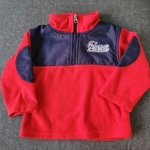 2T NFL Patriots winter zip-up jacket